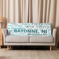 Bayonne NJ Nostalgia Blanket