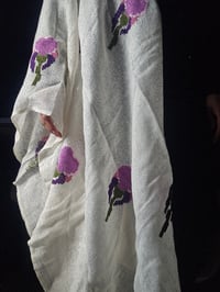 Image 1 of Jerusalem flower scarf - Made in Palestine