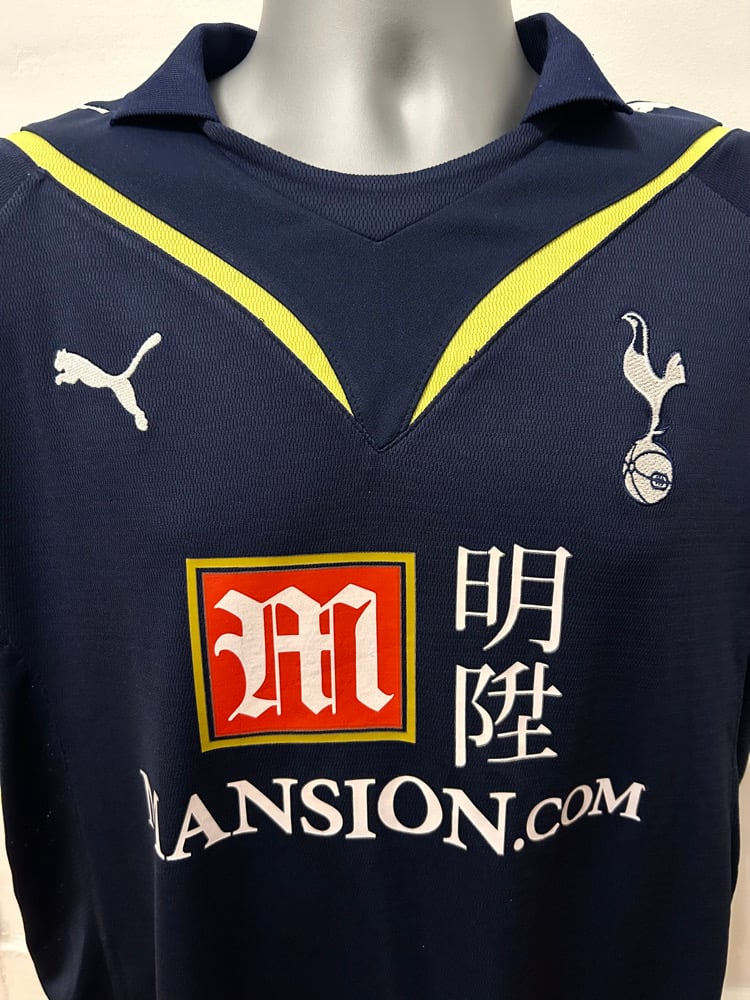 Image of Tottenham Hotspur “MODRIĆ 14” 2009/10 Away Match Issued Shirt + patches (M)