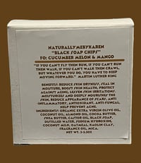 Image 3 of “BLACK SOAP CHIP” Cold Process Soap