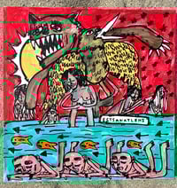 “ story of her  “ 24x24 inch    