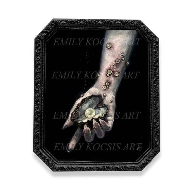 Original Painting Print //  ‘Nacre’ 