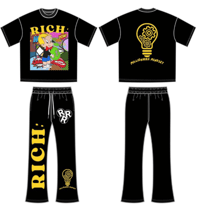 Image 1 of Yellow Millionaire Mindset Jogging Fit