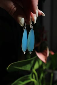 Image 1 of Chalcedony Dangles 