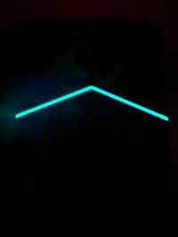 Image 5 of Burl G10 & Black Mango GLOW Segmented Knife Scales