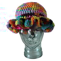 Image 1 of Urban Crochet Ruffle Hat