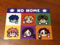 Image 2 of No Home Sticker Sheet