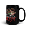 In The Cut - Black Glossy Mug