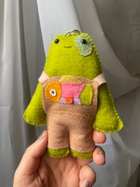 Image 1 of Farren the Fishy Frog Keychain