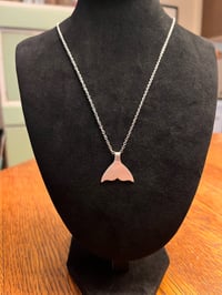 Image 3 of Whale Tail Necklace