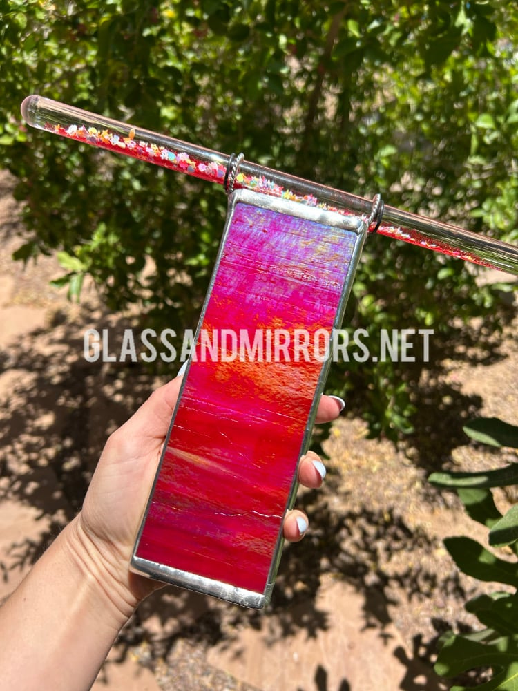Image of “Ruby Red” Jumbo Wand Aura Kaleidoscope