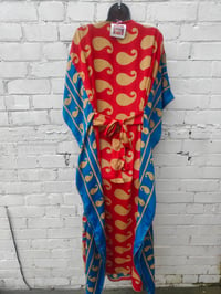 Image 6 of FLORENCE maxi dress red blue 