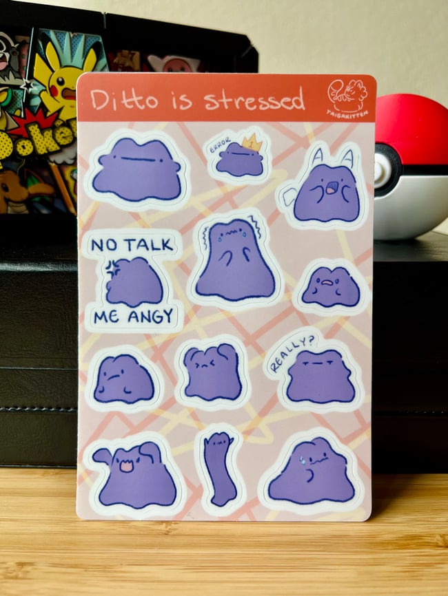Ditto Sticker Sheets