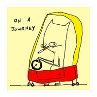 Image 1 of journey Bubble-free stickers 