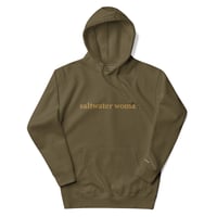Image 5 of Saltwater Woman Unisex Hoodie