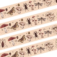Image 2 of Bug and Mushroom Washi Tapes