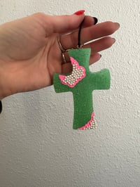 Image 1 of {Vanilla Scented} Cross Freshie