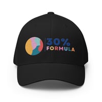 Image 2 of 30% Formula Logo Structured Twill Cap