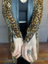 Leopard print and Faux leather “Current Mood” trench (Missing belt)  Image 4