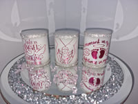 Image 2 of A MOMENT IN MY BELLY A LIFETIME IN MY HEART CANDLE SET