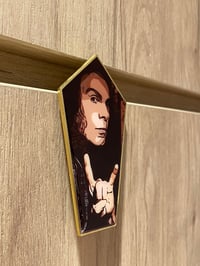 Image 2 of Ronnie James Dio Tribute Epoxy Pin