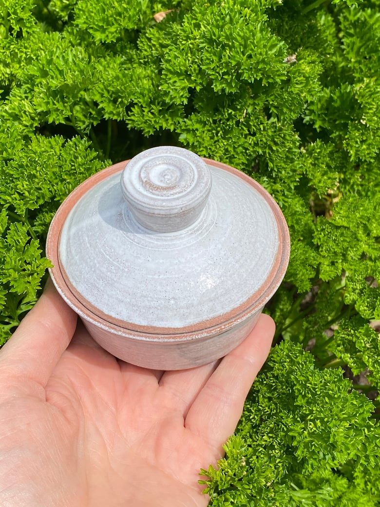 Image of Seasoning lidded pot