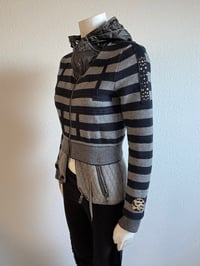 Image 2 of Sportalm Striped Wool Zip Up