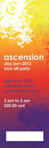 Image of (1) Ticket for Ascension @ Mill Street Brews 4/21/2012