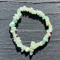 Image 1 of Green Aventurine Chip Bracelet 