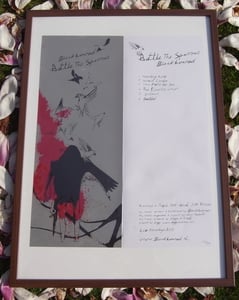 Image of SOLD OUT - Black Box Red 'Battle The Sparrows' Print/Download