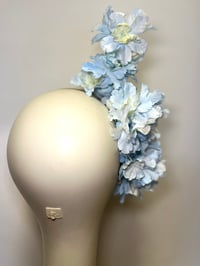 Image 3 of Pale blue headpiece   SOLD
