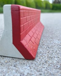 Image 2 of Brick Barrier - Painted Face