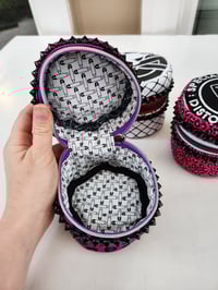 Image 2 of Punk rock circle pouch with studs | Adicts | Crass | Special Duties