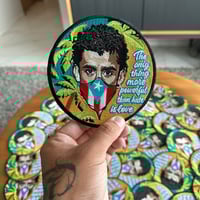 6in BAD BUNNY IRON ON PATCH