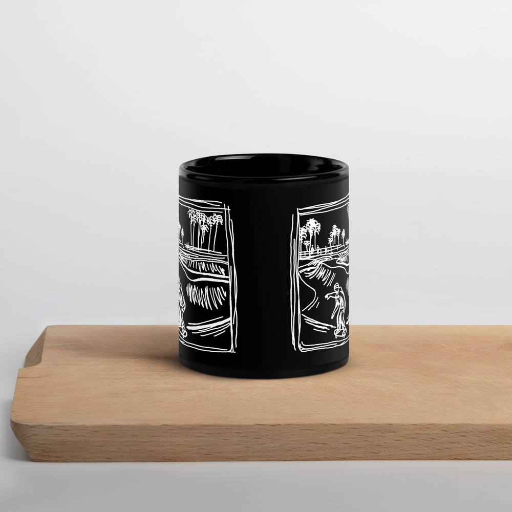 Skate Mug Black