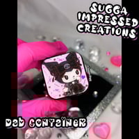 Image 2 of Cute Kuromi Dab Container