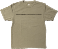 MARKS ON ANYTHING T-Shirt Green