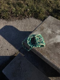 Image 5 of SAC BB JUANA BICOLORE VERT/JAUNE