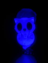 Image 2 of Ghost Kitty (clear/light blue GITD)