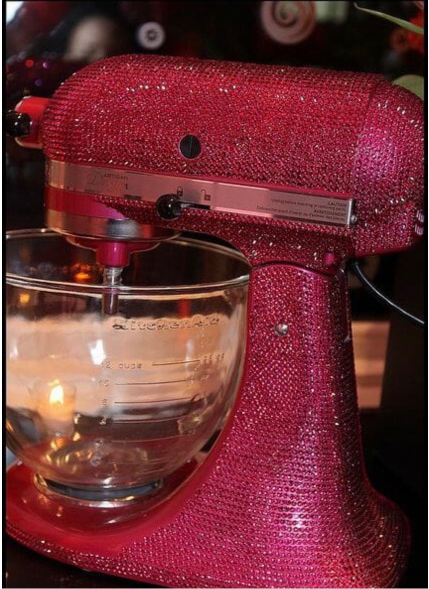 Image of Bling cake stand mixer 