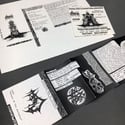 ABSU 1991 prototype for the Return Of The Ancients demo + The Temples Of Offal j card + flyer 