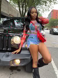 Image 1 of Denym Denim Shorts
