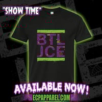 Image 3 of Unisex “Show Time” Black Tee