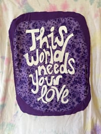 Image 2 of This world needs your (purple) love! L