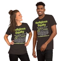 Image 10 of Religious Equity Unisex t-shirt