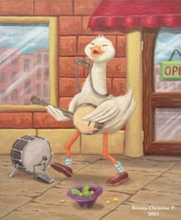 Image 2 of "One Duck Band" Original Painting
