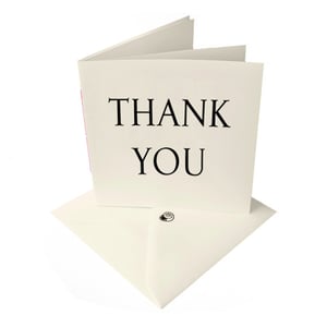 Image of Thank You card