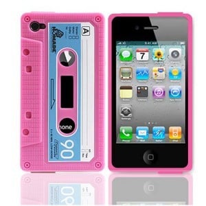 Image of Coque iphone 3G et 3GS "Retro Tape" Rose