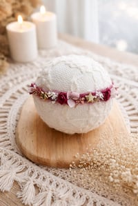 Image 3 of Halo mohair fushia