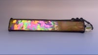 Image 3 of 🔮 Marblescope- 6" Honey+ Handmade Stained Glass Kaleidoscope 🌈